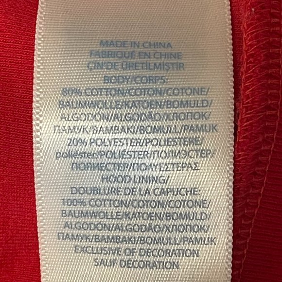 Infant Ralph Lauren 2 Piece Red Velour Jogging Set size 9M - Picture 9 of 14